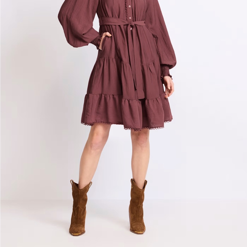 Petal & Pup Brown Mini Dress
